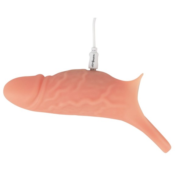 GUAINA CON RIGONFIAMENTO VIBRANTE E ANELLO PER TESTICOLI