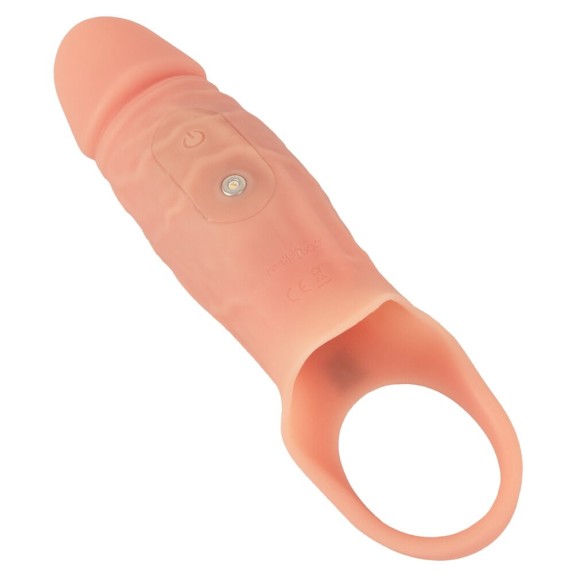 GUAINA CON RIGONFIAMENTO VIBRANTE E ANELLO PER TESTICOLI