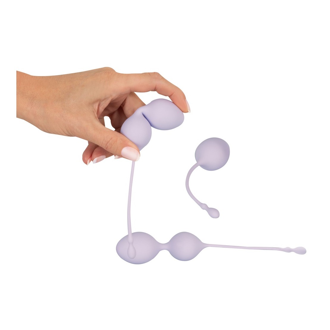 SET DI 3 PALLINE VAGINALI CON PESI E MISURE...