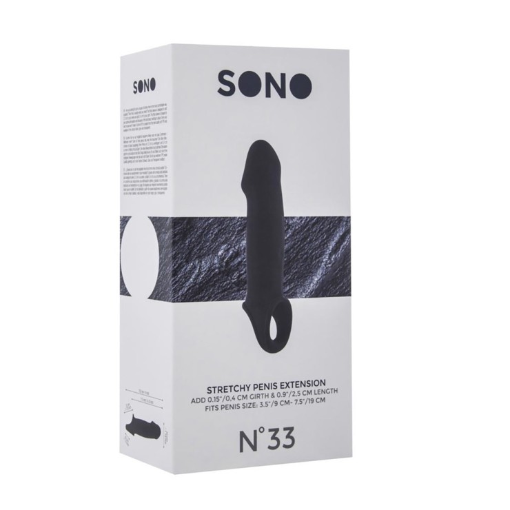 GUAINA PROLUNGA PER PENE MORBIDA ELASTICIZZATA N°33