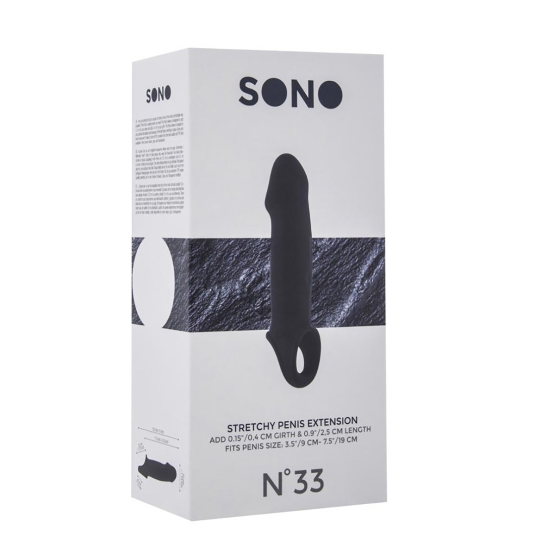 GUAINA PROLUNGA PER PENE MORBIDA ELASTICIZZATA...