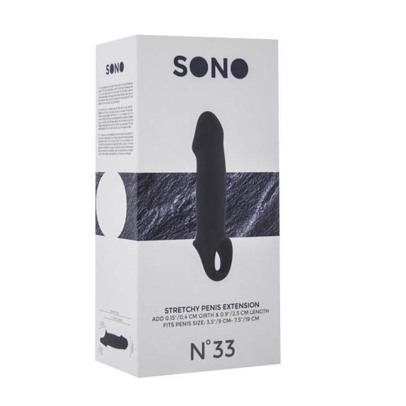 GUAINA PROLUNGA PER PENE MORBIDA ELASTICIZZATA N°33