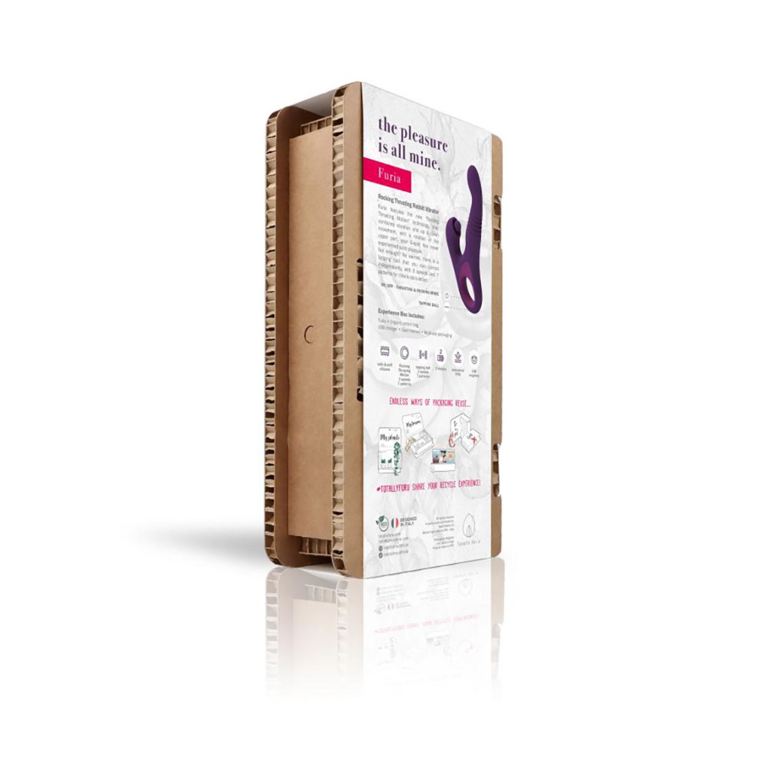 RABBIT VIBRATORE PER DONNA SEXY CON MOVIMENTO E...