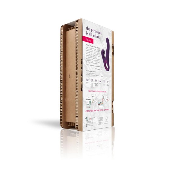 RABBIT VIBRATORE PER DONNA SEXY CON MOVIMENTO E PULSAZIONE FURIA