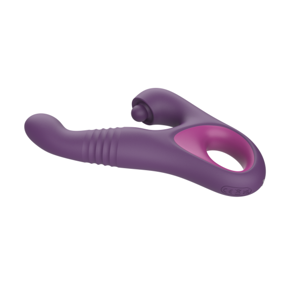 RABBIT VIBRATORE PER DONNA SEXY CON MOVIMENTO E PULSAZIONE FURIA