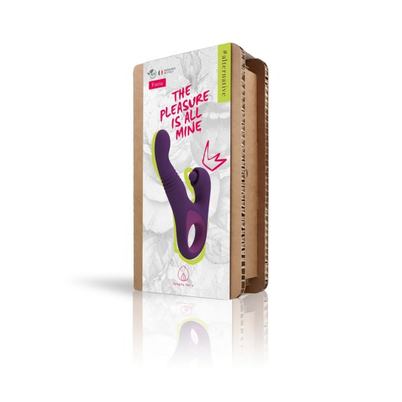 RABBIT VIBRATORE PER DONNA SEXY CON MOVIMENTO E PULSAZIONE FURIA