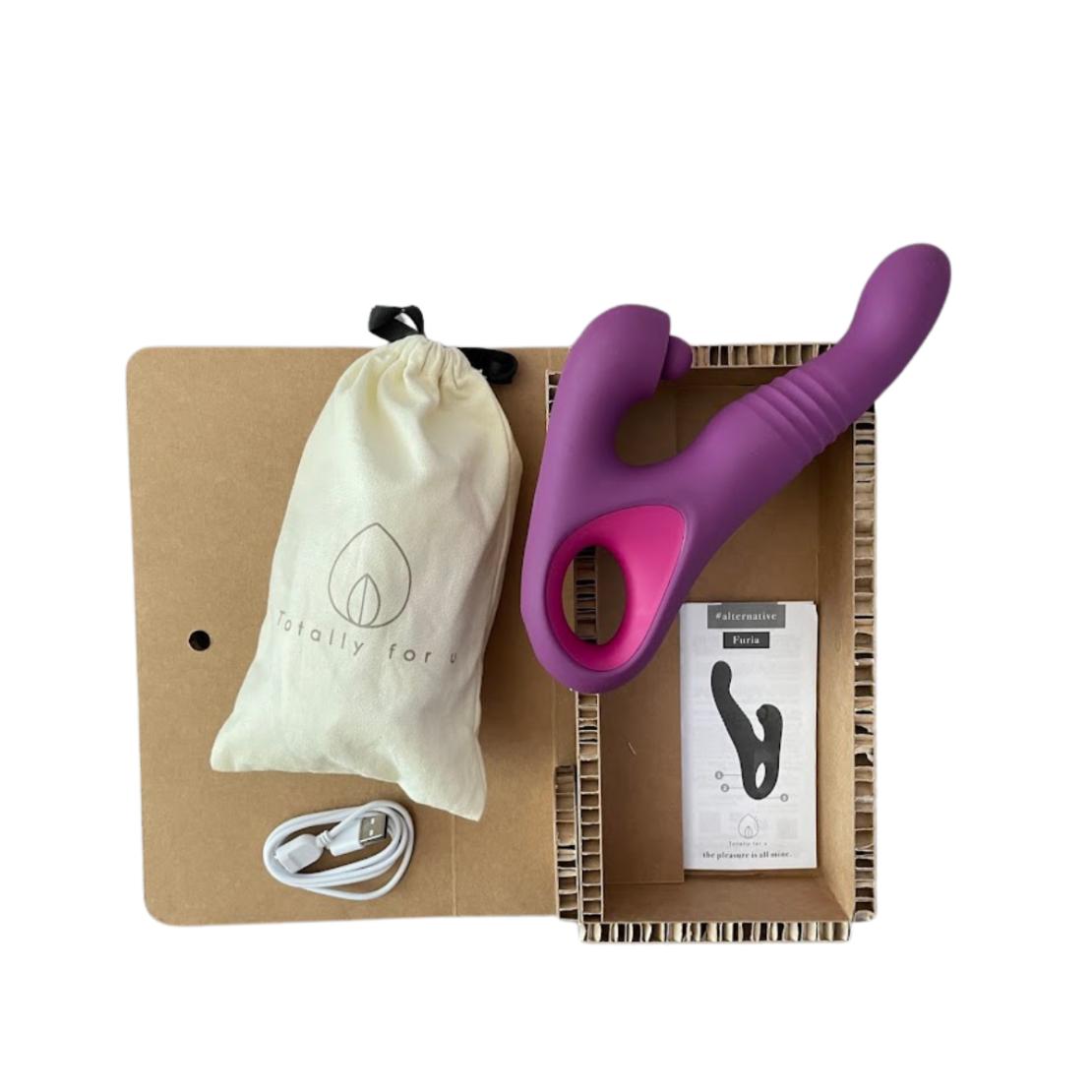 RABBIT VIBRATORE PER DONNA SEXY CON MOVIMENTO E...