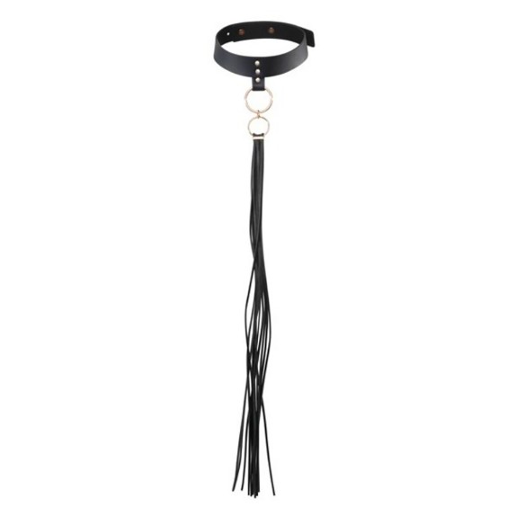 COLLARE SEXY PER DONNA CON FRUSTINO FLOGGER E DETTAGLI ORO ROSA ROSY GOLD