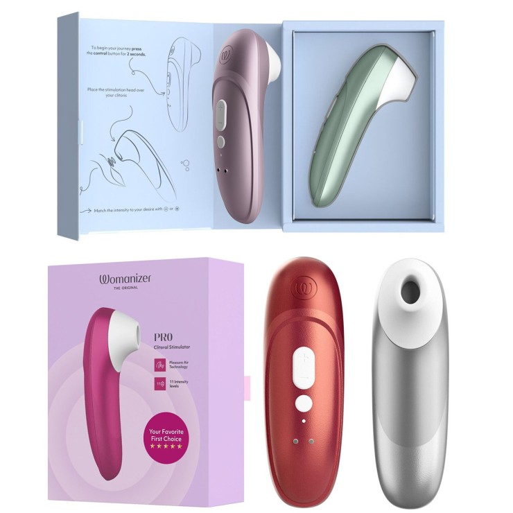 WOMANIZER PRO SUCCHIA CLITORIDE SILENZIOSO E POTENTE