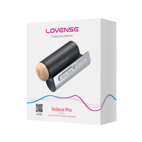 SOLACE PRO MASTURBATORE PER UOMO CON MOVIMENTO A SPINTA E APP LOVENSE