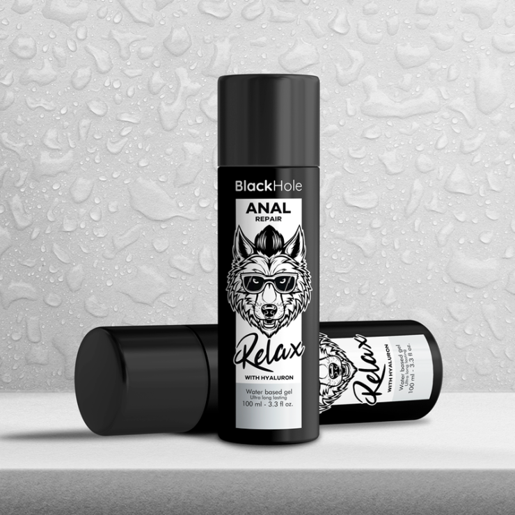 GEL LUBRIFICANTE ANALE A BASE D'ACQUA RILASSANTE E...