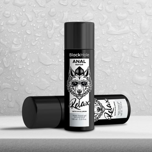 GEL LUBRIFICANTE ANALE A BASE D'ACQUA RILASSANTE E RIPARATORE CON ACIDO IALURONICO 100 ML