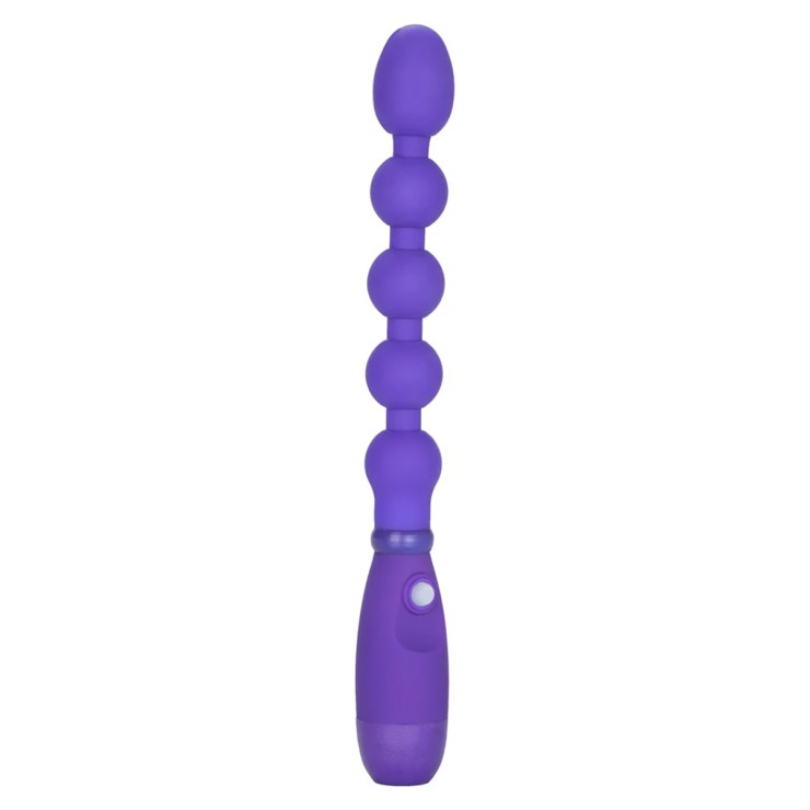 FILA DI PALLINE ANALI VIBRANTI IN SILICONE FLESSIBILE SEX... 2