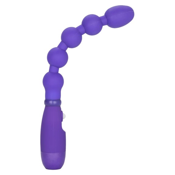 FILA DI PALLINE ANALI VIBRANTI IN SILICONE FLESSIBILE SEX TOY BOOTY CALL