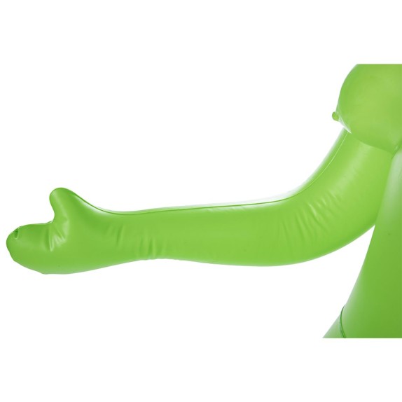ALIEN BAMBOLA GONFIABILE SEXY VERDE CON 3 SENI E 2 FORI PENETRABILI