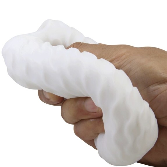 MASTURBATORE PER UOMO A FORMA DI OVETTO CON TEXTURE INTERNA E SFERA ROTANTE WONDER BALL VENUS-X