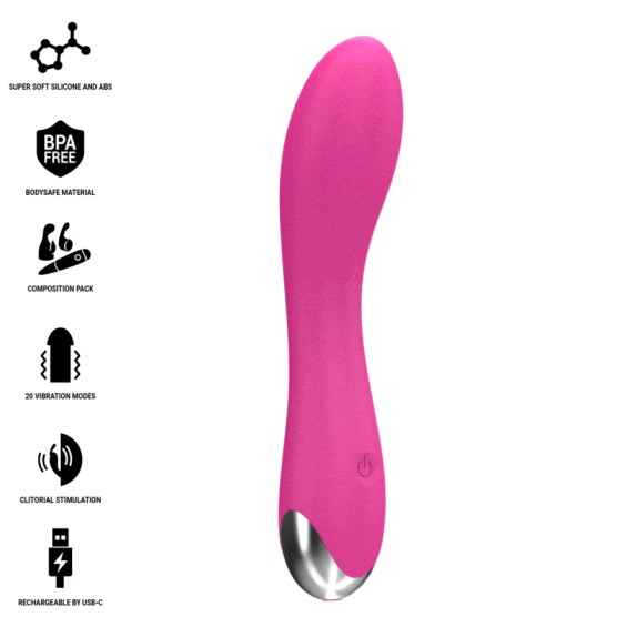 CHER VIBRATORE CON TESTINE INTERCAMBIABILI SEX TOY MULTIFUNZIONE