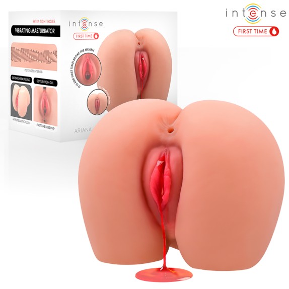 BACINO VIBRANTE VAGINA E ANO ARIANA FIRST TIME CON SANGUINAMENTO