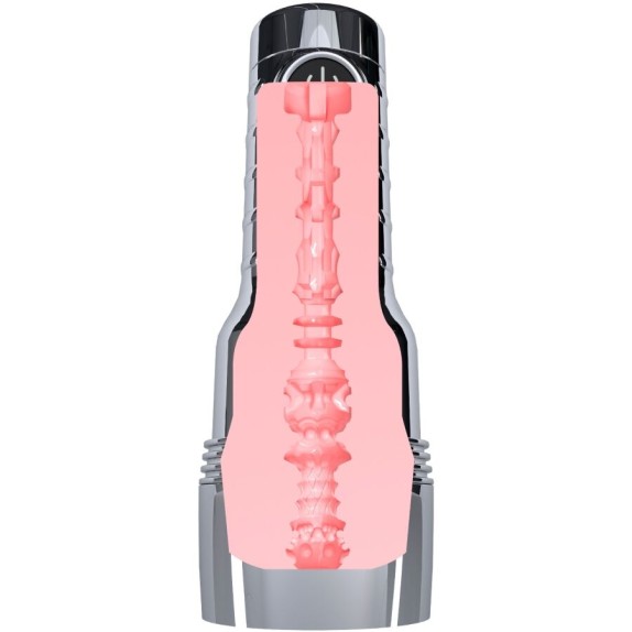 FLESHLIGHT VIBRANTE A FORMA DI VAGINA REALISTICA E RISCALDANTE