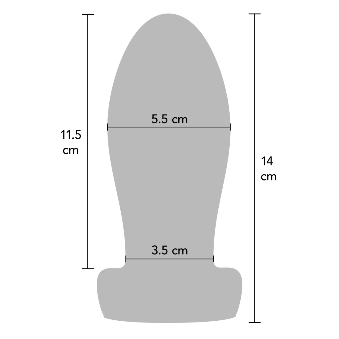 PLUG ANALE M IN SILICONE MORBIDO E SOFFICE...