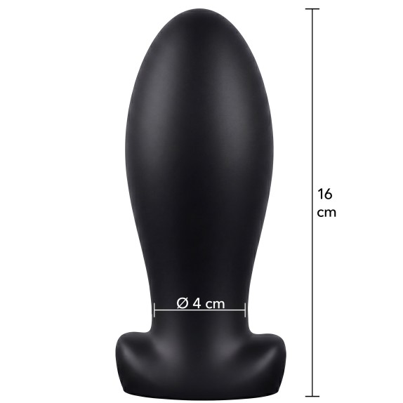 PLUG ANALE L IN SILICONE MORBIDO E SOFFICE LUNGO 16 CM OTTIMO PER STRETCHING ANALE E FISTING