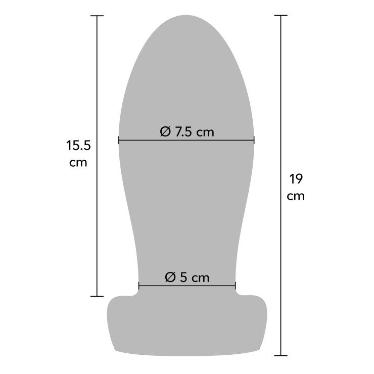 PLUG ANALE DI GRANDI DIMENSIONI XL IN SILICONE SOFFICE... 2