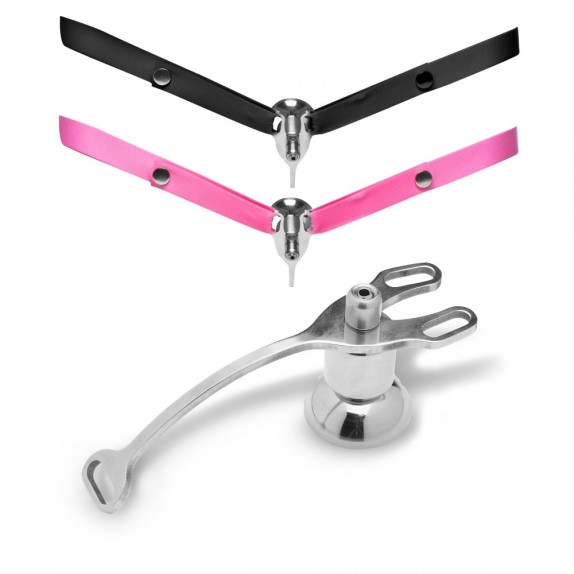 CINTURA DI CASTITÀ SISSY VICE PUSH-IN PER UOMO DOPPIO CINTURINO REGOLABILE