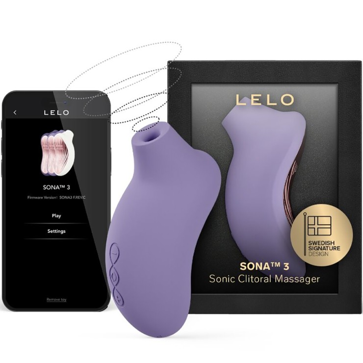 SONA 3 SUCCHIA CLITORIDE AD ONDE SONICHE PER DONNA LELO...