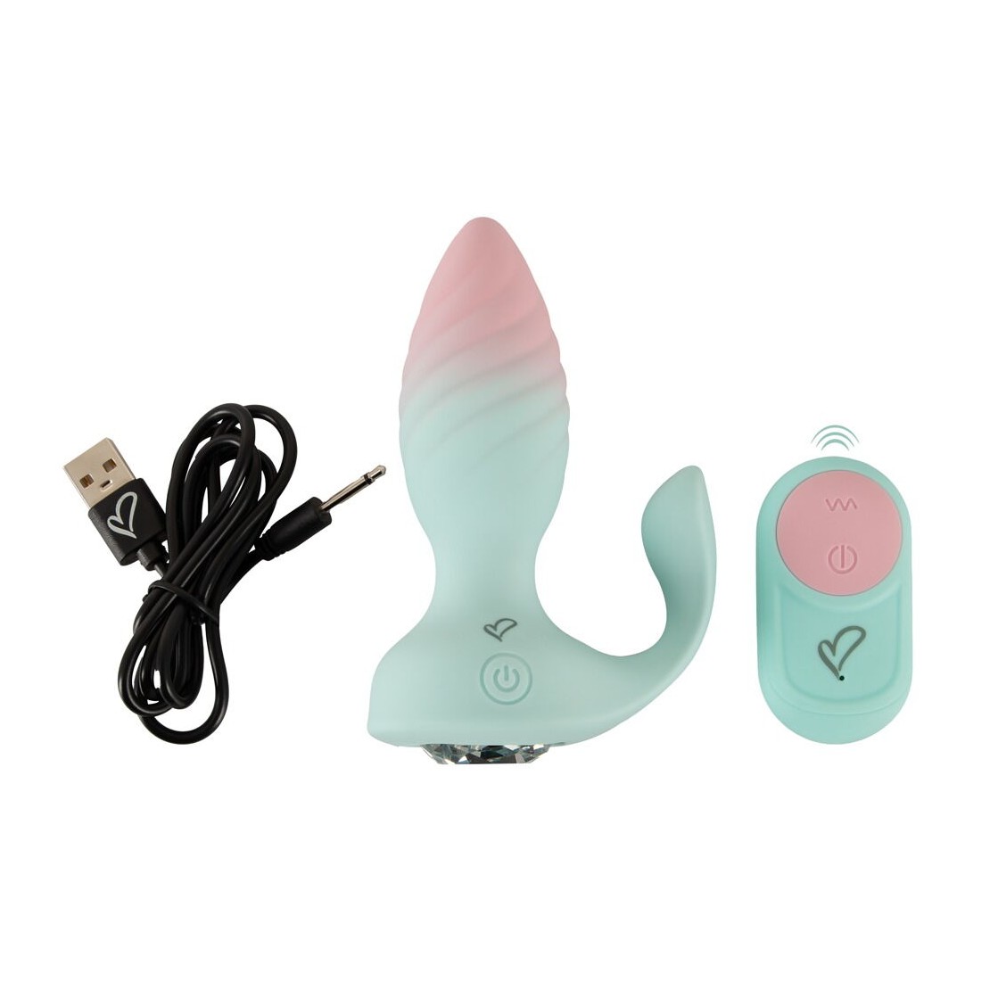 copy of PLUG ANALE VIBRANTE CON GIOIELLO E...