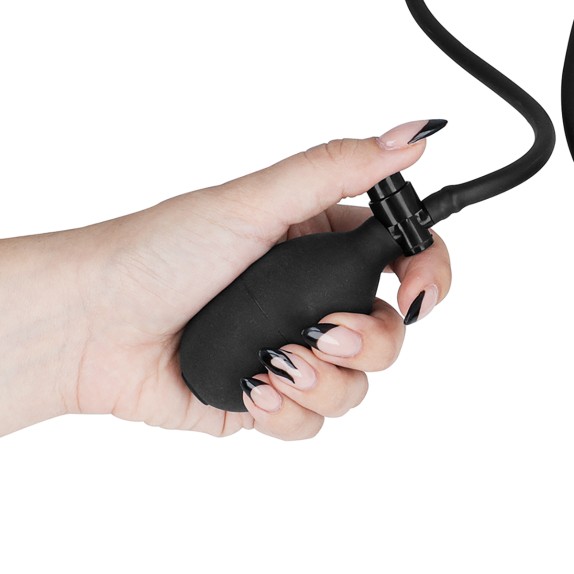 COLLARE GONFIABILE FETISH CON GUINZAGLIO PER GIOCHI SADOMASO