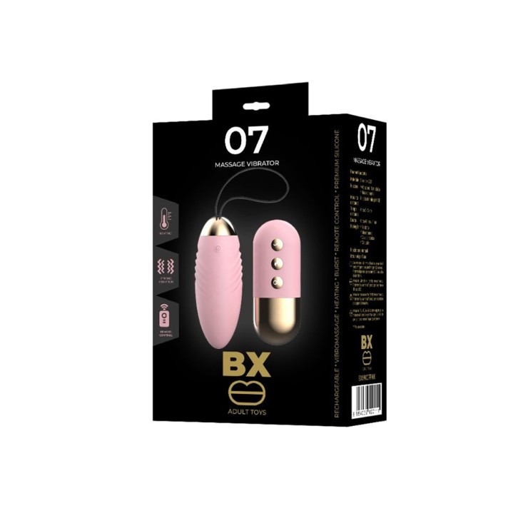 OVETTO VAGINALE CON FORTI VIBRAZIONI RISCALDANTE WIRELESS 07 2