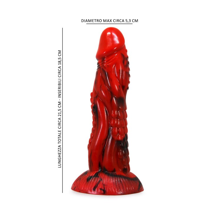 DILDO MONSTAR INFERNOCOCK IN SILICONE CON BASE VENTOSA... 2