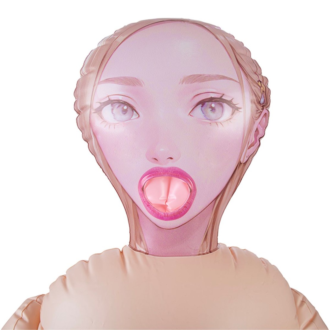 BAMBOLA GONFIABILE IN STILE ANIME CON SENO...