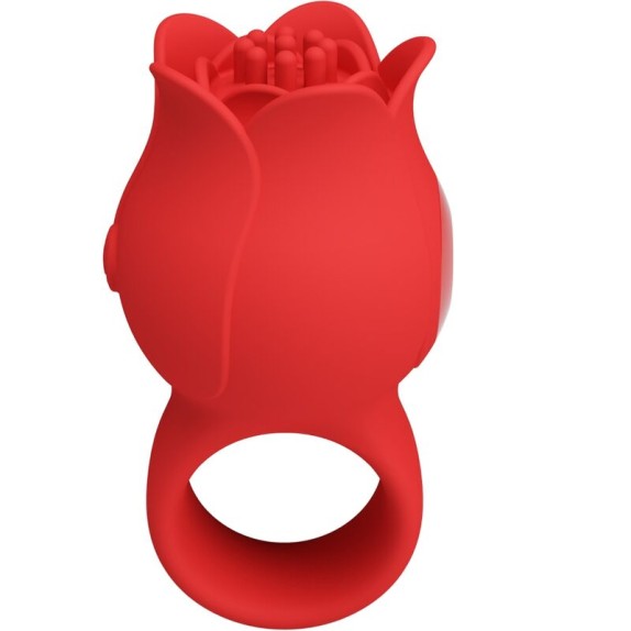 VIBRATORE DA DITO A FORMA DI ROSA CON 10 MODALITA' DI VIBRAZIONE RICARICABILE JAE