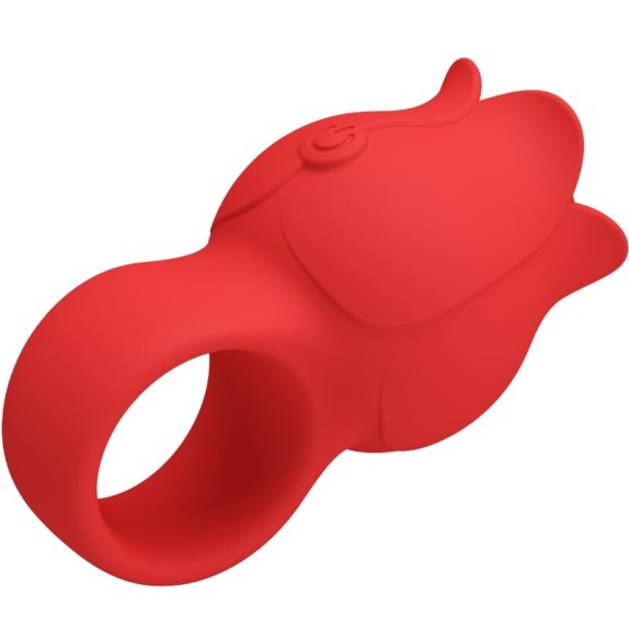 VIBRATORE DA DITO A FORMA DI ROSA CON 10 MODALITA' DI VIBRAZIONE RICARICABILE JAE