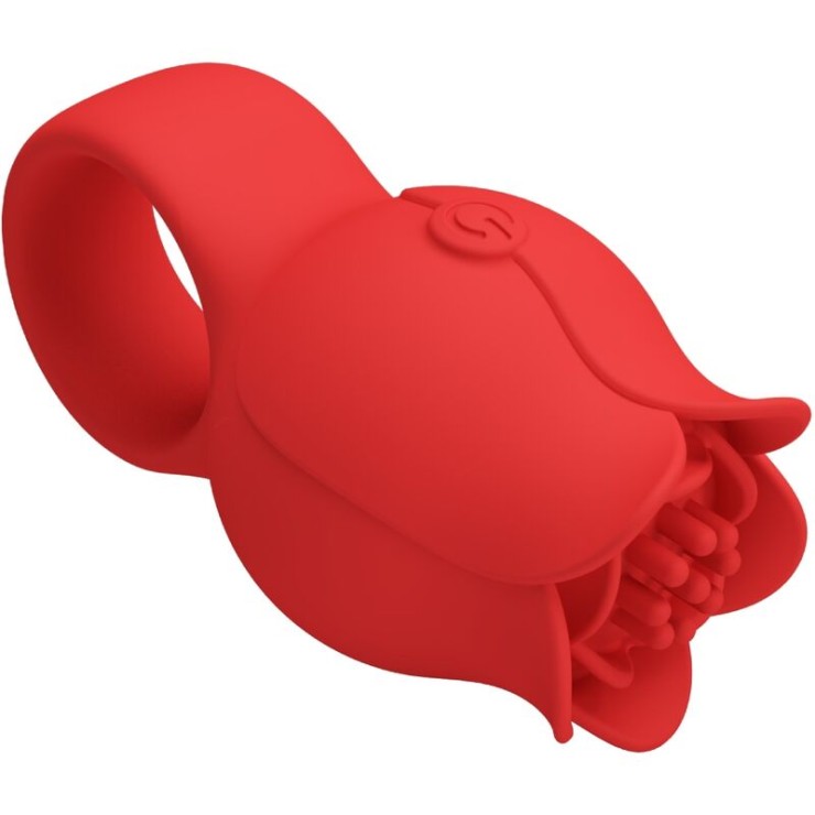 VIBRATORE DA DITO A FORMA DI ROSA CON 10 MODALITA' DI... 2