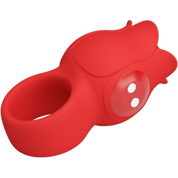VIBRATORE DA DITO A FORMA DI ROSA CON 10 MODALITA' DI VIBRAZIONE RICARICABILE JAE