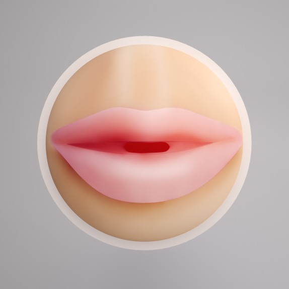 MASTURBATORE PER UOMO A FORMA DI BOCCA FAPPUCCINO SWEET KISS