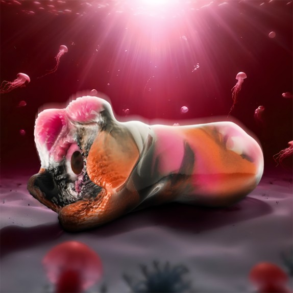 MASTURBATORE PER UOMO IN SILICONE MORBIDO CON TEXTURE INTERNA E FORMA FANTASIOSA