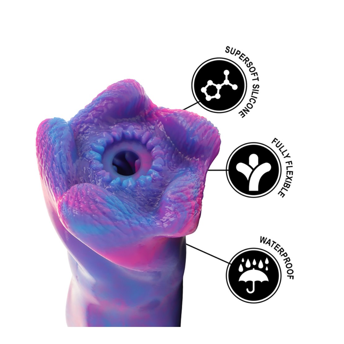 MASTURBATORE PER UOMO IN SILICONE MORBIDO CON...