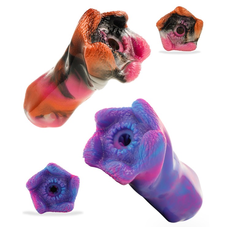 MASTURBATORE PER UOMO IN SILICONE MORBIDO CON TEXTURE...