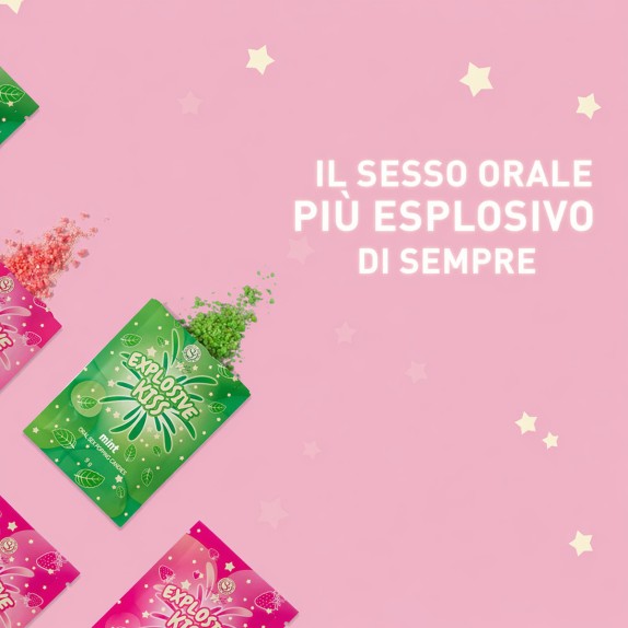 CARAMELLE SCOPPIETTANTI IN 3 GUSTI PER UN SESSO ORALE ESPLOSIVO