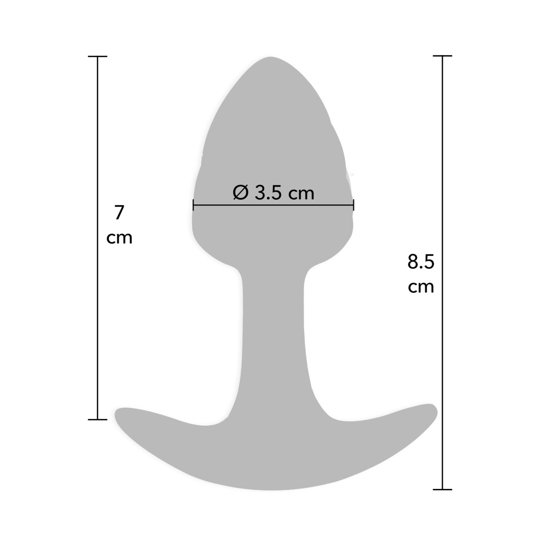 copy of TAPPO ANALE PICCOLO CRYSTAL