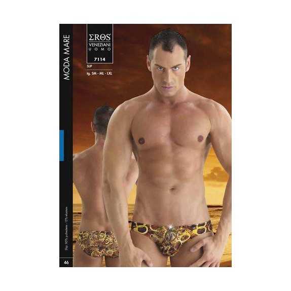 COSTUME MARE UOMO SLIP CON FANTASIA
