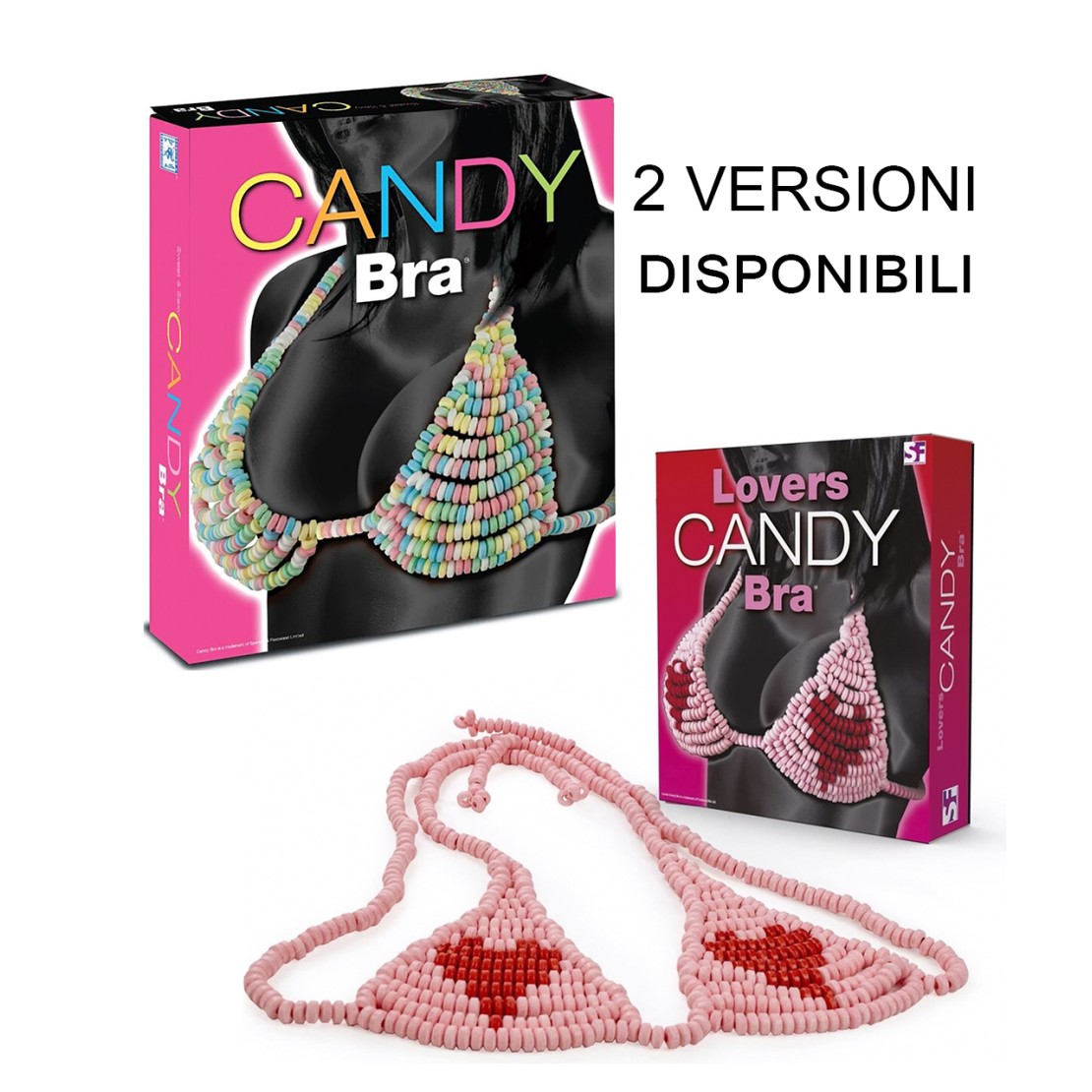 REGGISENO COMMESTIBILE CON CARAMELLE SCHERZO...