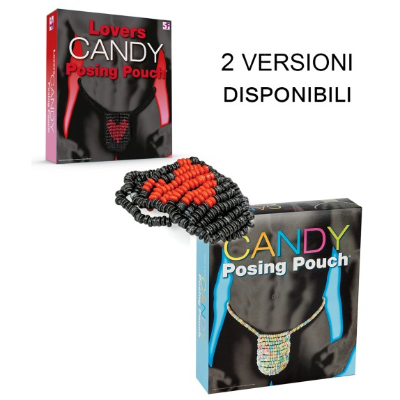 SLIP PER UOMO COMMESTIBILI CON CARAMELLE CANDY