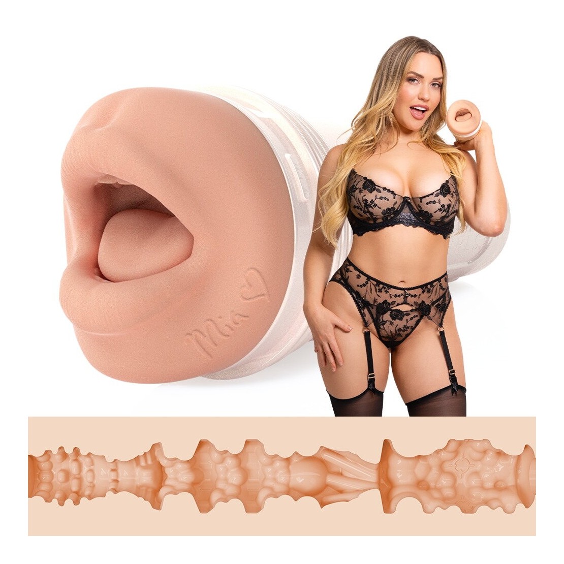 MIA MALKOVA FLESHLIGHT MASTURBATORE UOMO A...