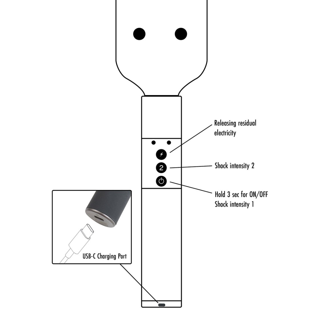 PADDLE E-STIM CON BORCHIE SEX TOY...