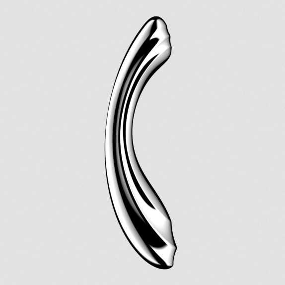 DILDO DOPPIO IN ACCIAIO INOSSIDABILE PER GIOCHI CALDO/FREDDO PURE GRAVITY 2 SATISFYER