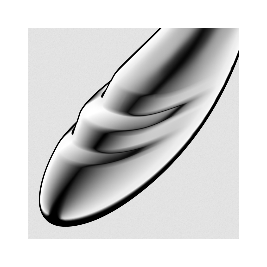 DILDO DOPPIO IN ACCIAIO INOX CON RILIEVI PER...